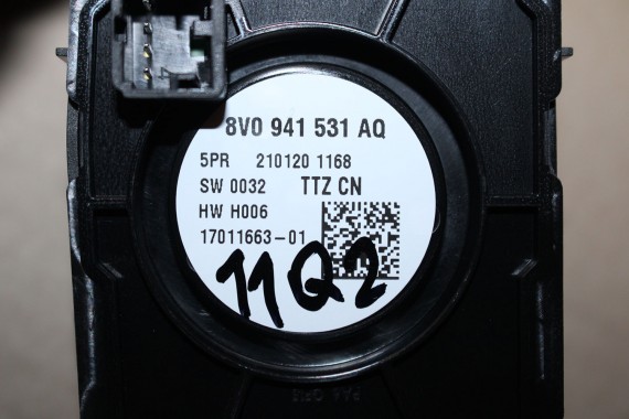 AUDI Q2 PRZEŁĄCZNIK ŚWIATEŁ 8V0941531AQ 8V0 941 531 AQ WŁĄCZNIK 81A A3 8V FL LIFT TT 8S 8V0941531AQ 8V0941531AQ 8V0941531AQ