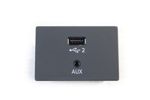 AUDI A3 Q2 GNIAZDO USB 8V0035708 8V0 035 708 PRZETWORNIK NAPIĘCIA USB PRZYŁĄCZE Podwójne gniazdo USB i AUX 8V0035708 8V 81A