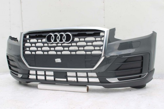 AUDI Q2 PRZÓD maska błotniki zderzak pas przedni lampy wzmocnienie błotnik lampa 81A FULL LED Kolor: G3G3	LX7M 	Nanograu Szary