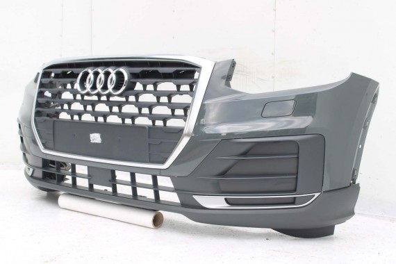 AUDI Q2 PRZÓD maska błotniki zderzak pas przedni lampy wzmocnienie błotnik lampa 81A FULL LED Kolor: G3G3	LX7M 	Nanograu Szary