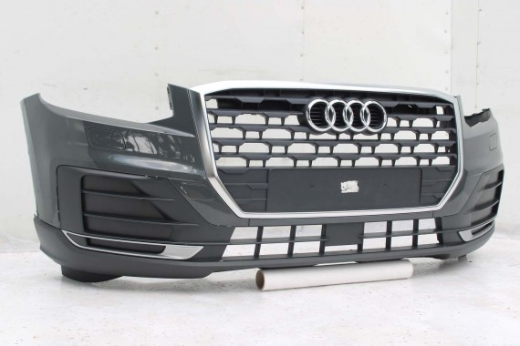 AUDI Q2 PRZÓD maska błotniki zderzak pas przedni lampy wzmocnienie błotnik lampa 81A FULL LED Kolor: G3G3	LX7M 	Nanograu Szary