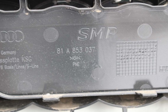 AUDI Q2 PRZÓD maska błotniki zderzak pas przedni lampy wzmocnienie błotnik lampa 81A FULL LED Kolor: G3G3	LX7M 	Nanograu Szary