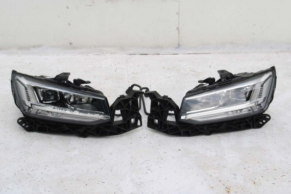 AUDI Q2 PRZÓD maska błotniki zderzak pas przedni lampy wzmocnienie błotnik lampa 81A FULL LED Kolor: G3G3	LX7M 	Nanograu Szary