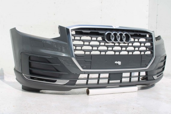 AUDI Q2 PRZÓD maska błotniki zderzak pas przedni lampy wzmocnienie błotnik lampa 81A FULL LED Kolor: G3G3	LX7M 	Nanograu Szary
