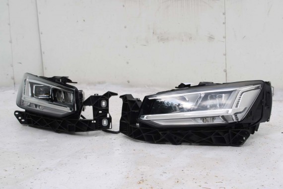 AUDI Q2 PRZÓD maska błotniki zderzak pas przedni lampy wzmocnienie błotnik lampa 81A FULL LED Kolor: G3G3	LX7M 	Nanograu Szary