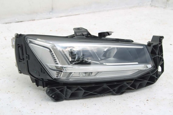 AUDI Q2 PRZÓD maska błotniki zderzak pas przedni lampy wzmocnienie błotnik lampa 81A FULL LED Kolor: G3G3	LX7M 	Nanograu Szary