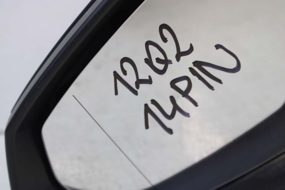 AUDI Q2 LUSTERKO DRZWI LEWE 14 pin 81A zewnętrzne pinów kabli przewodów G3 	LX7M 	Nanograu metallic 	Szary 14pin