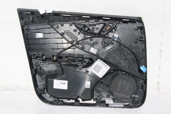 AUDI Q2 FOTELE KOMPLET FOTELI siedzeń siedzenia fotel tapicerka 81A skóra czarne kolor czarny kanapa siedzisko oparcie fotel