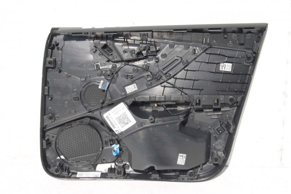AUDI Q2 FOTELE KOMPLET FOTELI siedzeń siedzenia fotel tapicerka 81A skóra czarne kolor czarny kanapa siedzisko oparcie fotel