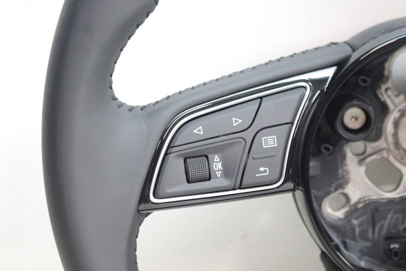 AUDI A3 Q2 KIEROWNICA 8V0419091CG 81A419091B 8V0 419 091 CG 81A 419 091 INU czarny LIFT skóra 8V0419091CG 81A419091CG  8V0419091