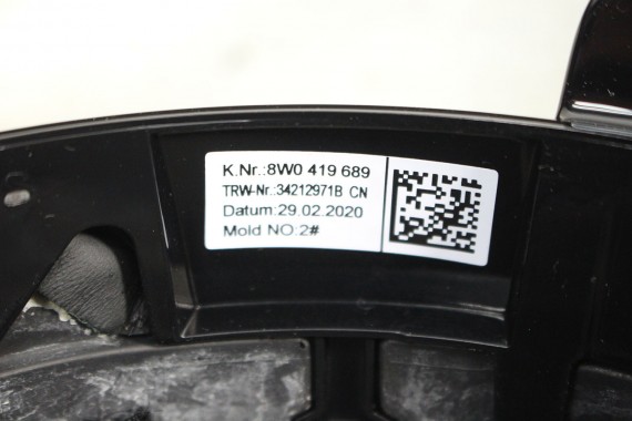 AUDI A3 Q2 KIEROWNICA 8V0419091CG 81A419091B 8V0 419 091 CG 81A 419 091 INU czarny LIFT skóra 8V0419091CG 81A419091CG  8V0419091