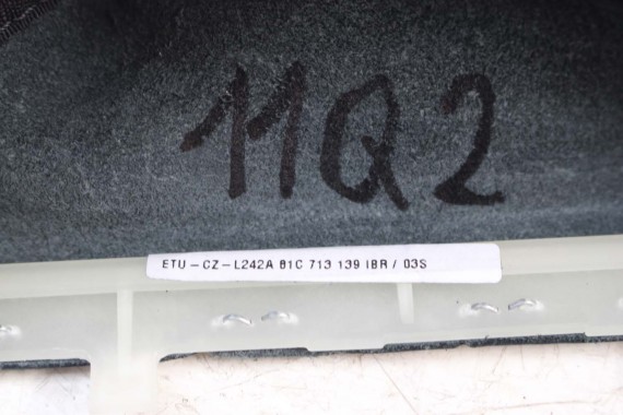 AUDI Q2 GAŁKA ZMIANY BIEGÓW + MIESZEK 81C713139 IBR - czarny (soul) 81C 713 139 81C713139 81C71313981C713139 81C713139 81C713139