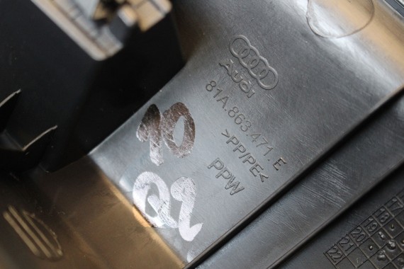 AUDI Q2 BOCZEK DYWAN TAPICERKA BAGAŻNIKA 81A861529 81A863879 81A863880 boczki bagażnik tapicerka 81A861529A 81A863879C 81A FL
