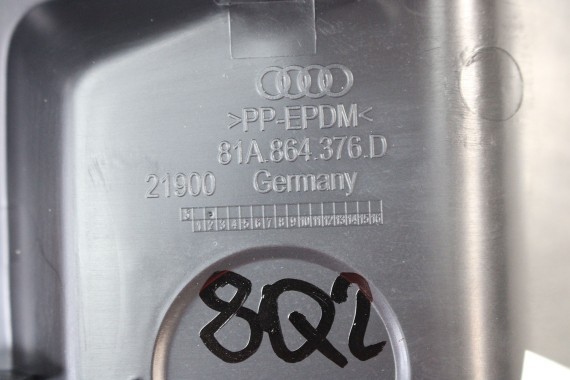 AUDI Q2 WYKOŃCZENIE TUNELU ŚRODKOWEGO 81A864376D 81A 864 376 6PS - czarny (soul) 81A864376D 81A864376D 81A864376D 81A864376