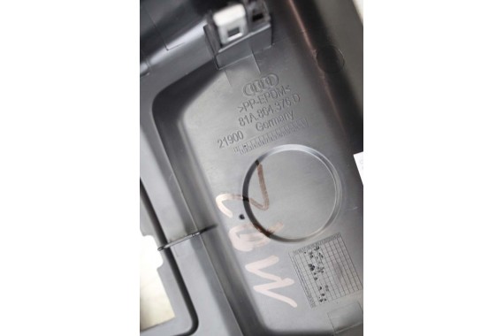 AUDI Q2 WYKOŃCZENIE TUNELU ŚRODKOWEGO 81A864376D 81A 864 376 6PS - czarny (soul) 81A864376D 81A864376D 81A864376D 81A864376