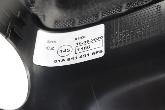 AUDI Q2 OBUDOWA KOLUMNY KIEROWNICY 81A953491 81A953512A 81A 953 491 81A953491 81A953491 81A953491 81A953512A 81A953512 81A953512