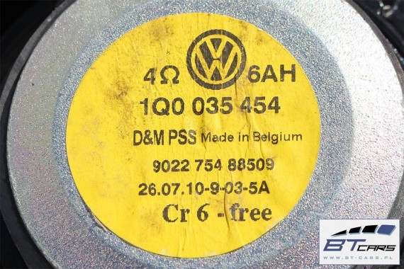 VW EOS GŁOŚNIKI GŁOŚNIK KOMPLET NAGŁOŚNIENIE 1Q0035454 1Q0035454A 1Q0035411  1Q0 035 454 1Q0 035 454 A 1Q0 035 411