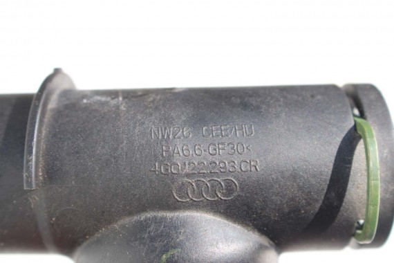 AUDI A6 PRZWÓD WĄŻ 4G0122293R OBUDOWA KRÓCIEC 4G0122293R 4G0 122 293 R C7 4G0122293R 4G0122293R 4G0145919AC rurka 4G0122293R