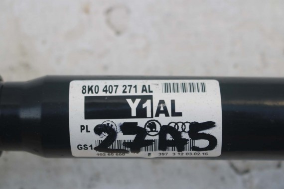 AUDI A4 A5 PÓŁOŚ PRZÓD 8K0407271AL 8K0 407 271 AL PRZEDNIA 8K B8 8T 8F 8K0407271AL 8K0407271AL 8K0407271AF 8K0407271AL 8K0407271