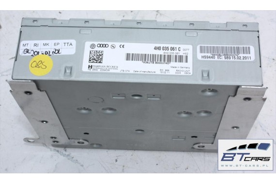 AUDI A8 TUNER RADIOWY RADIO UNIT 4H0035061C 4H0035061E 4H0035061 4H0035061G 4H0035061G 4H0035061 radiounit 4H0035061C 4H0035061E