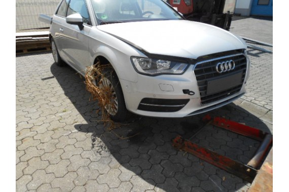 AUDI A3 DRZWI LEWE STRONA LEWA 8V 8V0 LX7W - lodowo srebrny 3 drzwiowy 8V3831051A 8V3831051B 8V3831051C 8V3 831 051 8V3831051