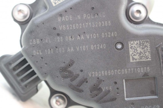VW AUDI SEAT SKODA PRZEPUSTNICA 04L128059AA 04L128063AA 04L 128 059 AA 04L 128 063 AA silniki diesel 04L128063R  04L128059R