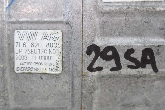 VW POMPA KLIMATYZACJI KLIMY 7L6820803S 7L6820803L 7L6820803P 7L6820803G 7P0820803E 7P0820803M SPRĘŻARKA KOMPRESOR BENZYNA 3.6