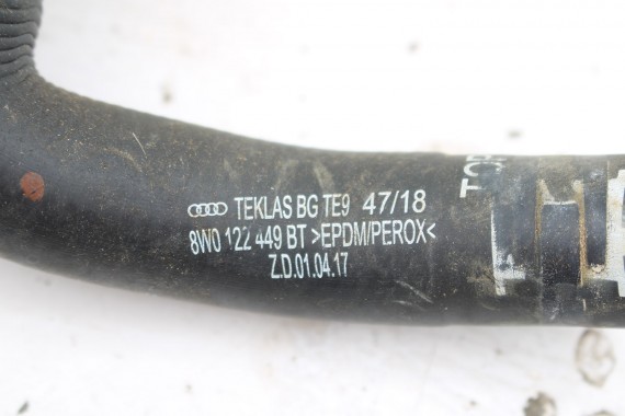 AUDI A4 A5 PRZWÓD WĄŻ 8W0122449BT wody 8W0 122 449 BT rurka 8W0122449BT 8W B9 8W0122449BT 8W0122449BT 8W0122449CE 8W0122449CR