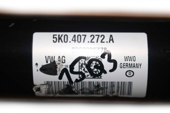 VW AUDI PÓŁOŚ PRZEDNIA LEWA 3Q0407271N 3Q0407271AL 3Q0407271N PRZÓD 3Q0 407 271 N 3Q0407271AL 3Q0407761CX 3Q0407271N 3Q0407271