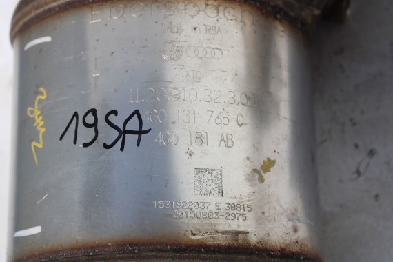 AUDI A6 A7 A8 KATALIZATOR FILTR CZĄSTEK DPF 3.0 TDi 4G 4G0131703R 4G0 131 703 R 4G 4H C7 40 km 4H0254750F 4G0131765C 4G0131703