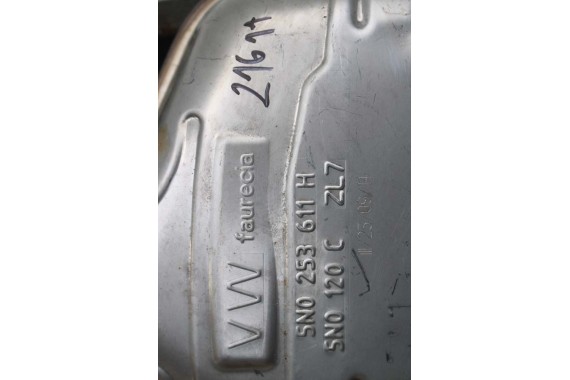 VW THE BEETLE WYDECH TŁUMIK 1K6253611AT 1K0120A 1K6 253 611 AT 1K0 120 A 5C 2011- 1K6253611AT 1K6253611AT 1K6253611AT 1K6253611
