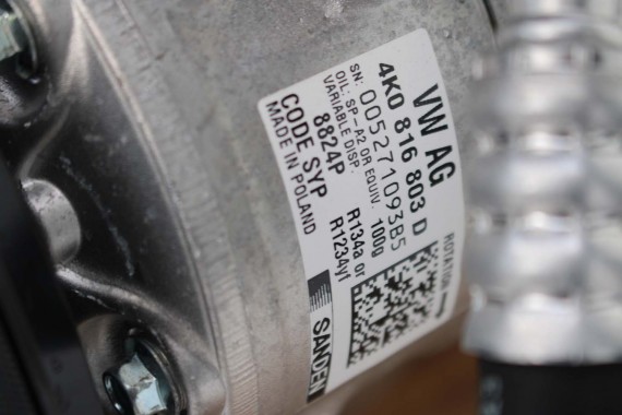 AUDI A6 A7 POMPA KLIMY 4K0816803D SPRĘŻARKA KOMPRESOR KLIMY PXC14-8824 SANDEN 4K C8 4K8 4K0 816 803 D 4K0816803D 4K0816803D 3.0