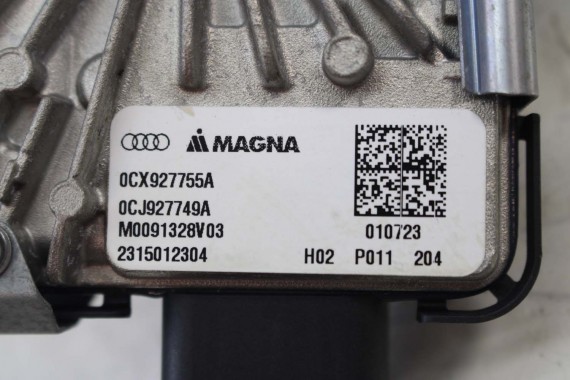 AUDI A6 A7 REDUKTOR 0CX409431G PRZEKŁADNIA KĄTOWA SKRZYNIA BIEGÓW UPM SILNIK 3.0 TFSi S6 S7 4K 0CJ927755A 0CJ927749A 0CX409431