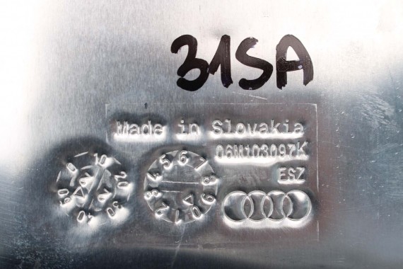 AUDI RS4 RS5 A6 A7 BLACHA 06M103097K POKRYWA SILNIKA DEKIEL 06M103097K 06M 103 925 N 3.0 TFSi 8W B9 4K C8  06M 103 097 K