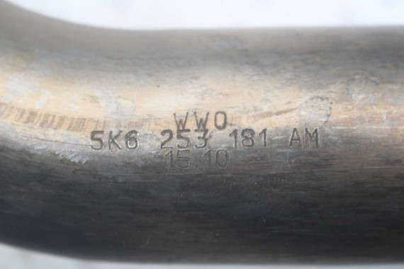 VW GOLF 5 6 WYDECH TŁUMIK 1K0253411BM 1K6253611BM 1K0 253 411 BM 1K6 253 611 BM 1K0253411BM 1K6253611BM 1K0119BB 1K0120BD