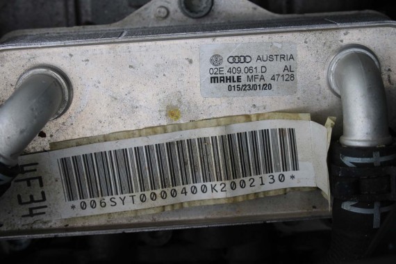 VW AUDI SKODA SEAT CHŁODNICA OLEJU 02E409061D 02E 409 061 D SKRZYNIA AUTOMATYCZNA 02E409061D 02E409061E 02E409061D 02E409061E