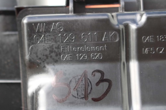 VW AUDI FILTR POWIETRZA 04E129611AK 04E129620 04E129611AK OBUDOWA 04E 129 611 AK SILNIKI 1.4 TSi 04E129611 04E129611AK 04E129611