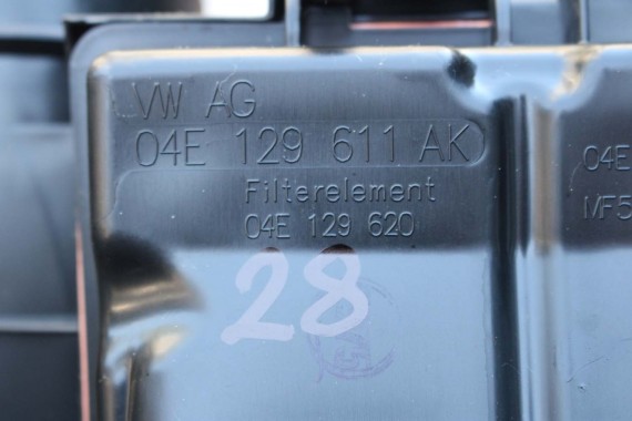 VW AUDI FILTR POWIETRZA 04E129611AK 04E129620 04E129611AK OBUDOWA 04E 129 611 AK SILNIKI 1.4 TSi 04E129611 04E129611AK 04E129611