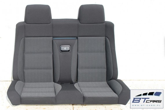 VW EOS FOTELE KOMPLET FOTELI siedzeń siedzenia fotel tapicerka 1Q 1Q0 welur kolor czarno - szary