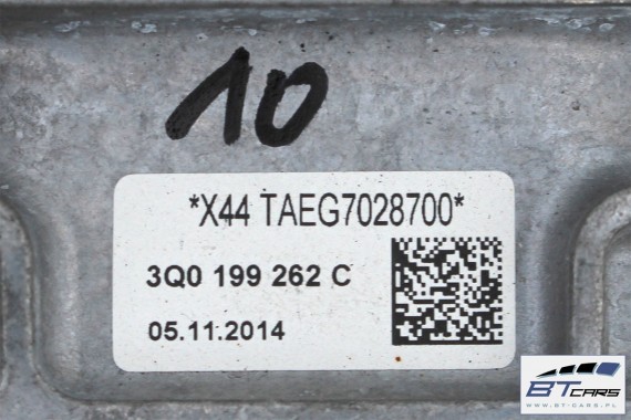 VW AUDI ŁAPA PODUSZKA SILNIKA 3Q0199262C 5WA199262P podpora wspornik łoże 2.0 TFSi 3Q0 199 262 C 3Q0199262C 3Q0199262B 5WA199262