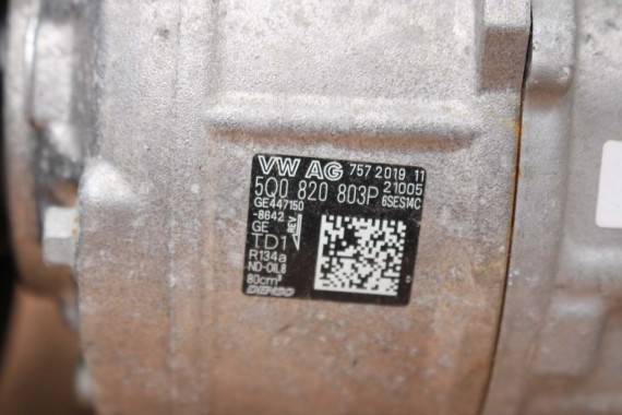 VW AUDI SEAT SKODA POMPA KLIMATYZACJI KLIMY 5Q0820803P 5Q0820803P 5Q0 820 803 P sprężarka DENSO 5Q0820803P 5Q0820803P 5Q0820803P