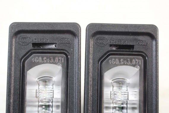AUDI LAMPKA LED OŚWIETLENIE REJESTRACJI 4G0943021 4G0943021A TABLICY REJESTRACYJNEJ 4G0943021 4G0943021A 4G0943021 4G0943021A FL