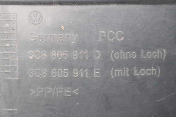 VW PASSAT CC NADKOLE PRZÓD 3C8805911D przednie 3C8805911E 3C8805911 3C8805911D 3C8805911E 3C8 805 911 3C8805911D LIFT 3C8805911