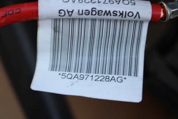VW AUDI SEAT WIĄZKA ELEKTRYCZNA 5QA971228AG SILNIKA 1.4 TSi 5QA 971 228 AG PRZEWÓD 5QA971228AG 5QA971228AG 5QA971228AG 5QA971228