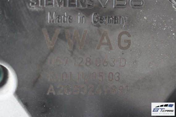 VW AUDI PRZEPUSTNICA 057128063D 057128063C 057128063G TFSi klapka nastawnik 057128063 057128063D 057128063C 057128063G 057128063