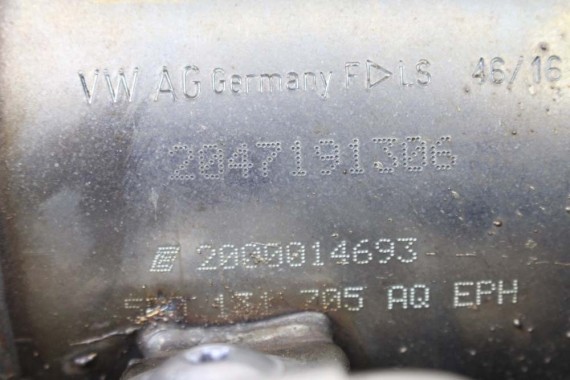 VW AUDI KATALIZATOR FILTR 04L131670K 5Q0131705AQ 04L131765AR DPF KATALIZATOR FILTR CZASTEK STAŁYCH DPF 04L131670KX diesel 2.0TDi