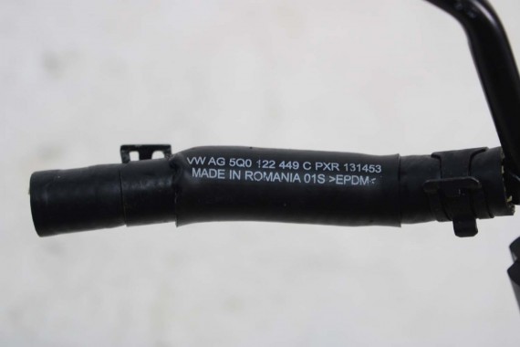 VW WĄŻ RURKA PRZEWÓD 5Q0121064BB 04L121064AR 5Q0121449A WODY 5Q0122449C 5Q0121064BB 04L121064AR 5Q0122449C 04L121064 5Q0122449