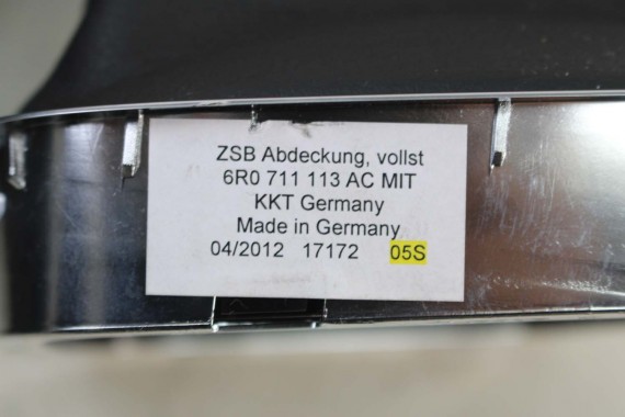 VW POLO GAŁKA ZMIANY BIEGÓW + MIESZEK 6R0711113AC 6R0711113 6R0711113AC MIT czarny 6R0 711 113 6R0711113AC 6R0711113AC 6R skóra
