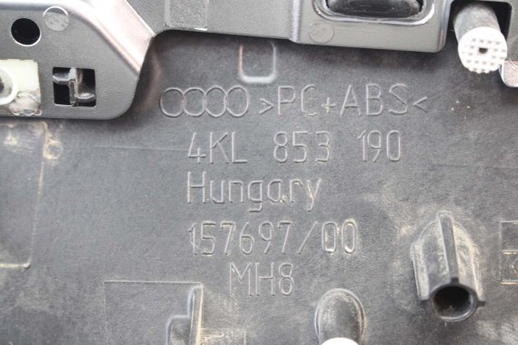 AUDI ETRON LISTWY OZDOBNE DEKOR DEKORY 4KL853189D 4KL853189 4KL853190R 4KL853190 WYKOŃCZENIE E-TRON 4KE 4KL853190R 4KL853189D