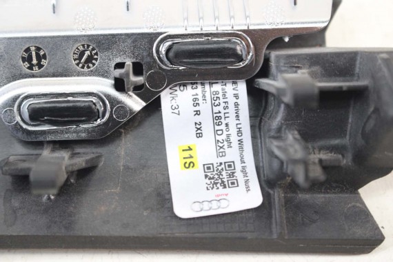 AUDI ETRON LISTWY OZDOBNE DEKOR DEKORY 4KL853189D 4KL853189 4KL853190R 4KL853190 WYKOŃCZENIE E-TRON 4KE 4KL853190R 4KL853189D
